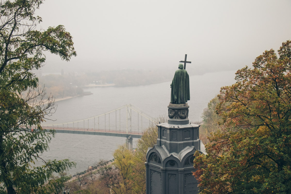 Туманный Киев. Фоторепортаж