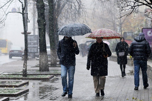 В Киеве выпадет снег
