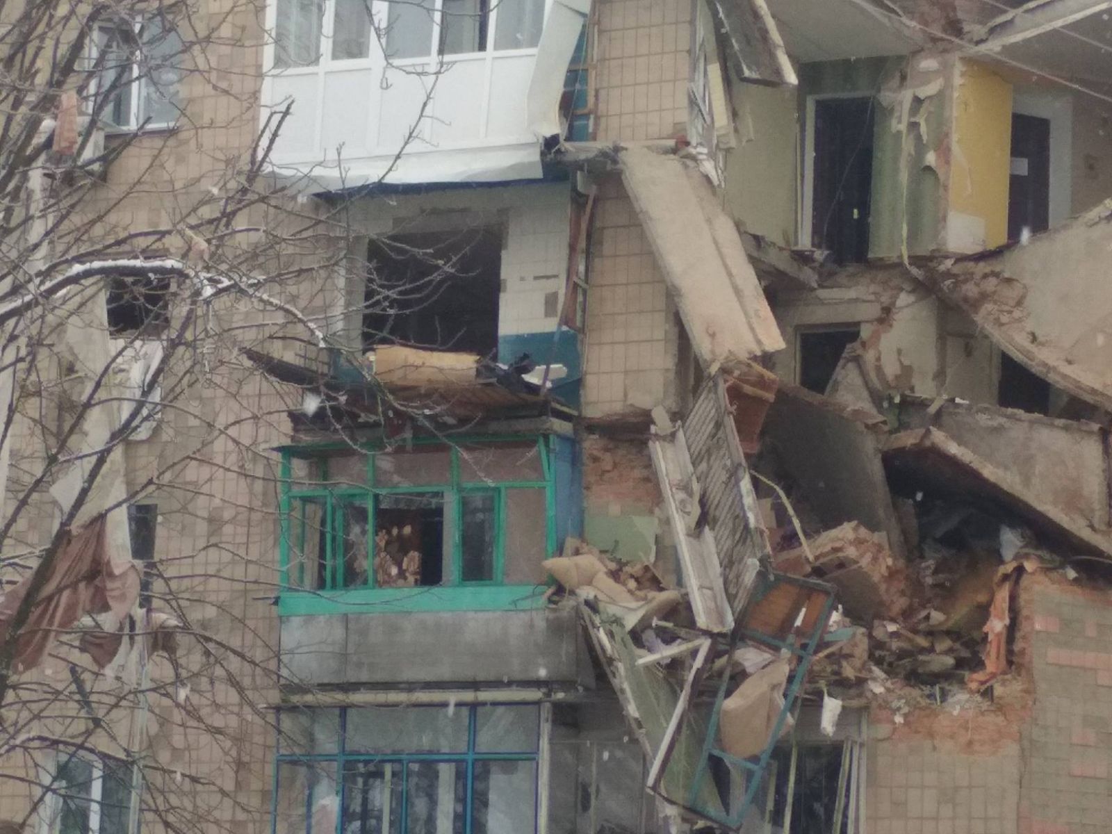 В Фастове будут расселять жильцов из полуразрушенного взрывом дома