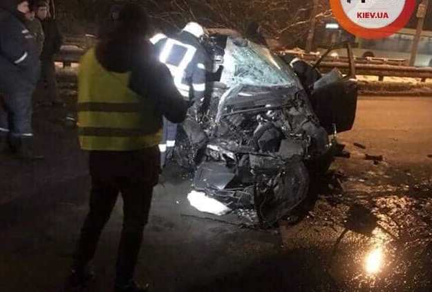 "Водитель был пьян". Полиция – об аварии на Борщаговке