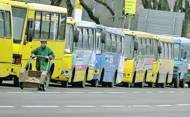 У киевских перевозчиков – новая проблема