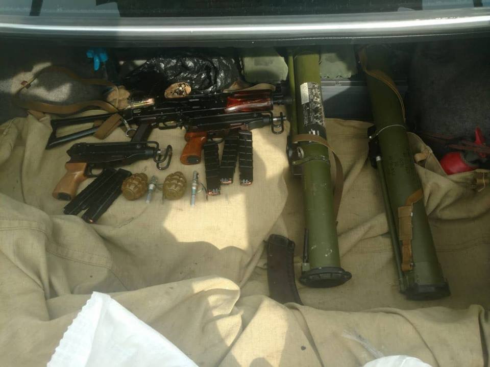 Украденное в зоне АТО оружие продавали в Киевской области