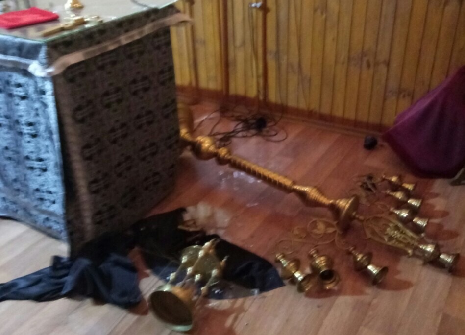 В Киеве ограбили храм