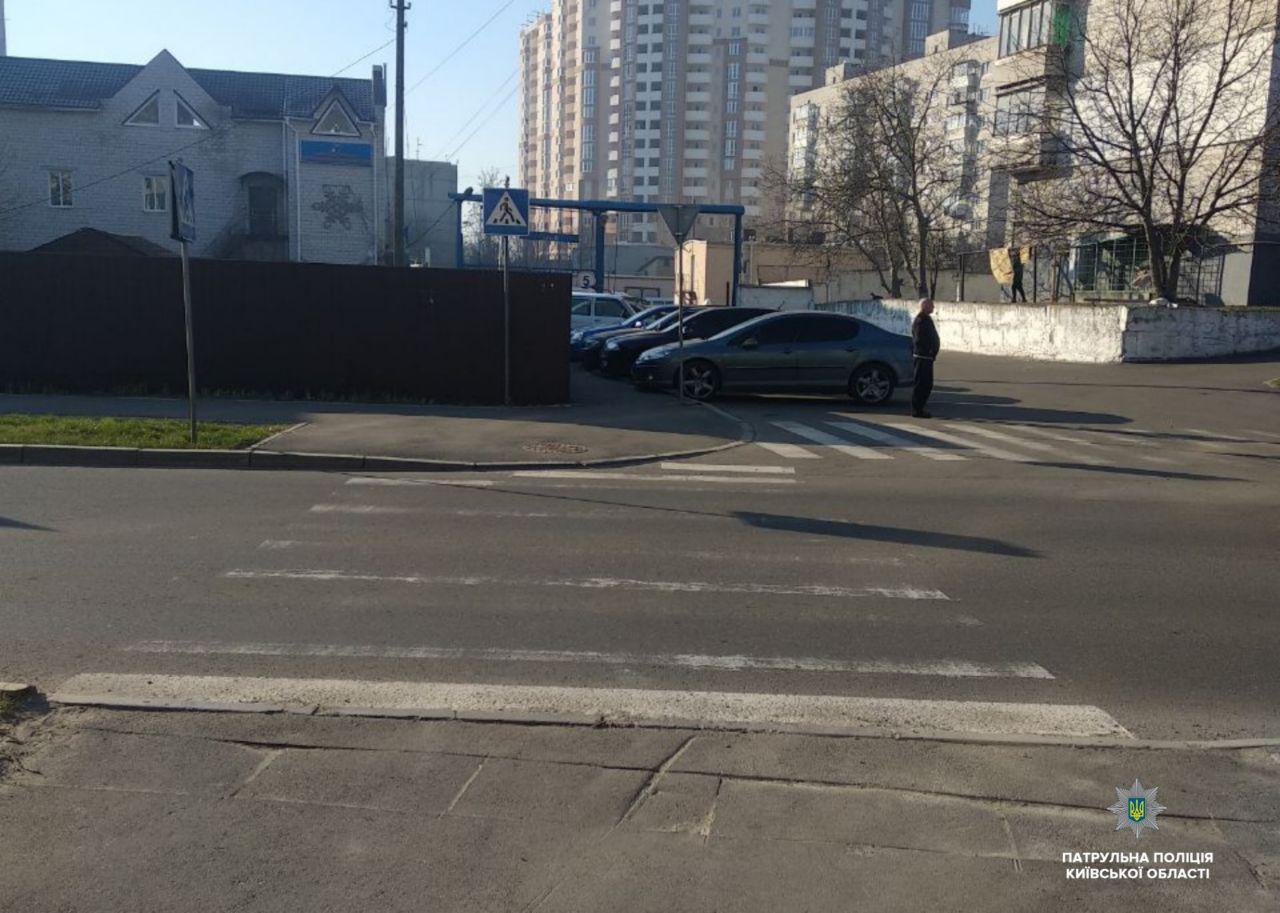 В Борисполе Opel сбил школьника