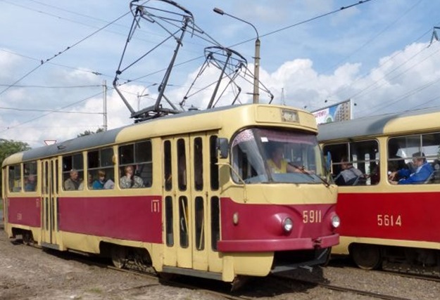 В Киеве два трамвая изменят маршруты