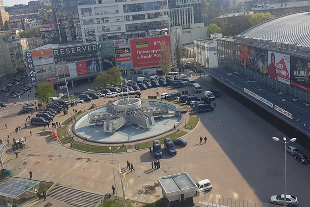 На улицах Киева появились автозаки