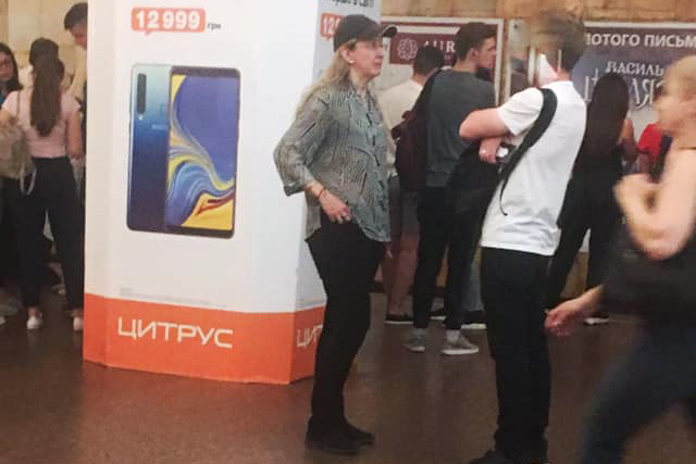 В киевском метро заметили главу министерства