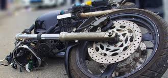 В Киеве разбился мотоциклист (видео)