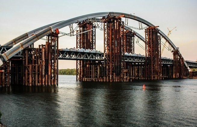 Кличко рассказал, как будет выглядеть Подольский мост