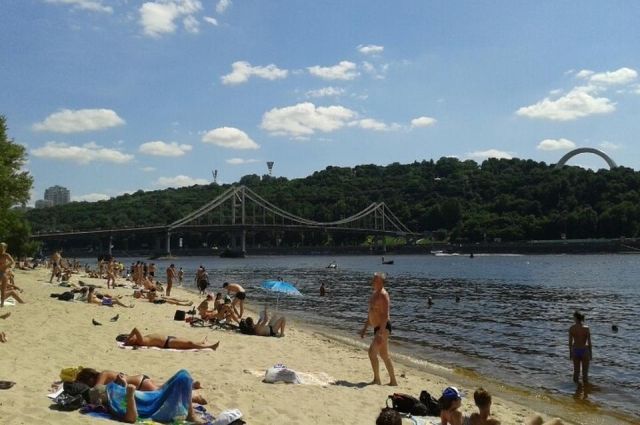 Пляжи Киева опасны для здоровья