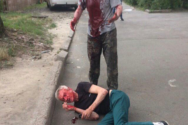 В Киеве братья изрубили друг друга кухонными топорами