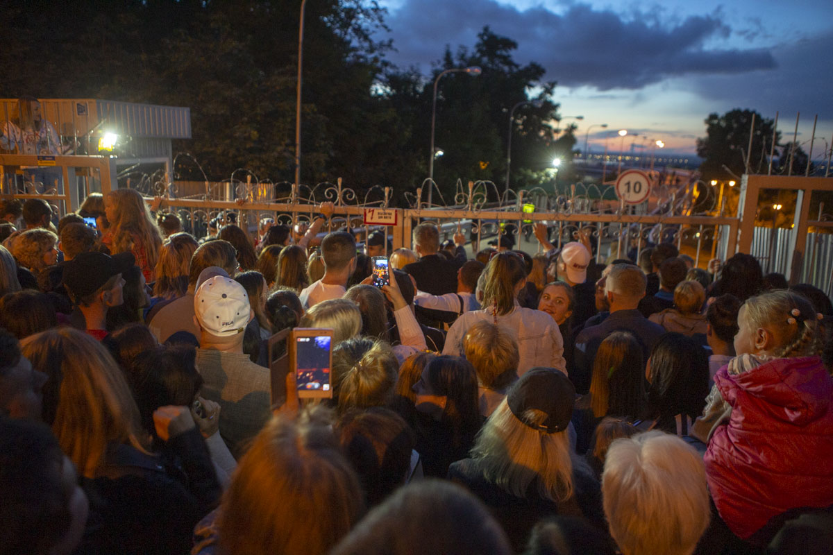 В Киеве на концерте образовалась давка