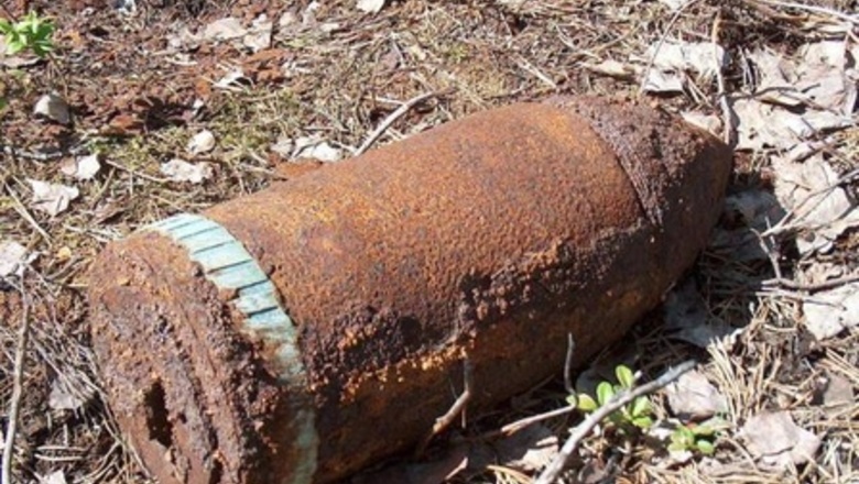 В Киевской области найдены ржавые снаряды