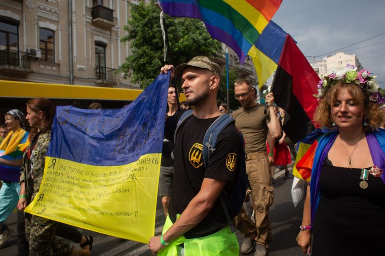 В Киеве избили участника АТО с нетрадиционной ориентацией