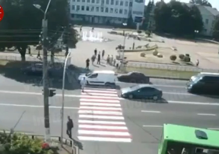 В Борисполе сбили пешехода (видео)