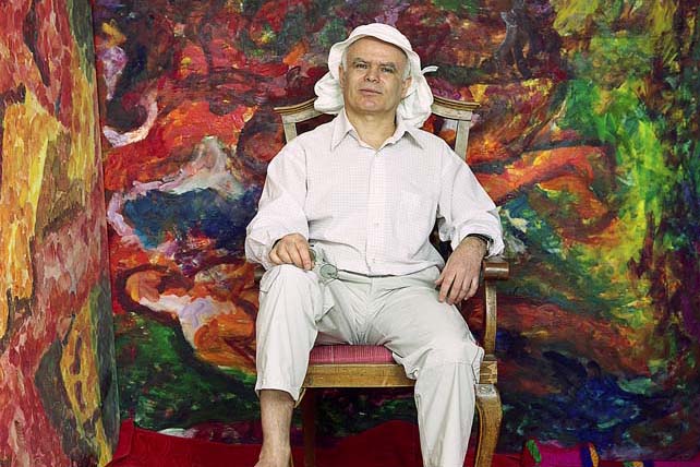 У киевского художника украли краски и картины