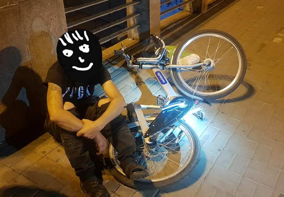Со стоянки Nextbike украли велосипед
