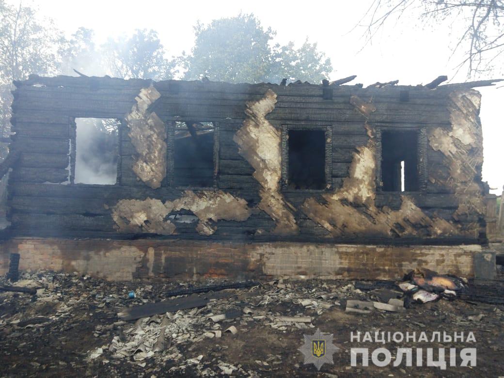 Пенсионерка сгорела заживо в доме под Киевом