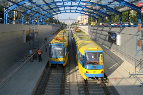 На Борщаговке не будет ходить скоростной трамвай
