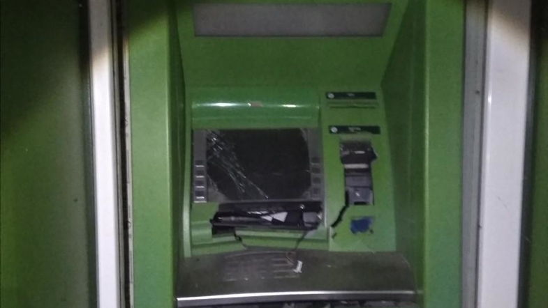 На Беличах взорвали банкомат (видео)