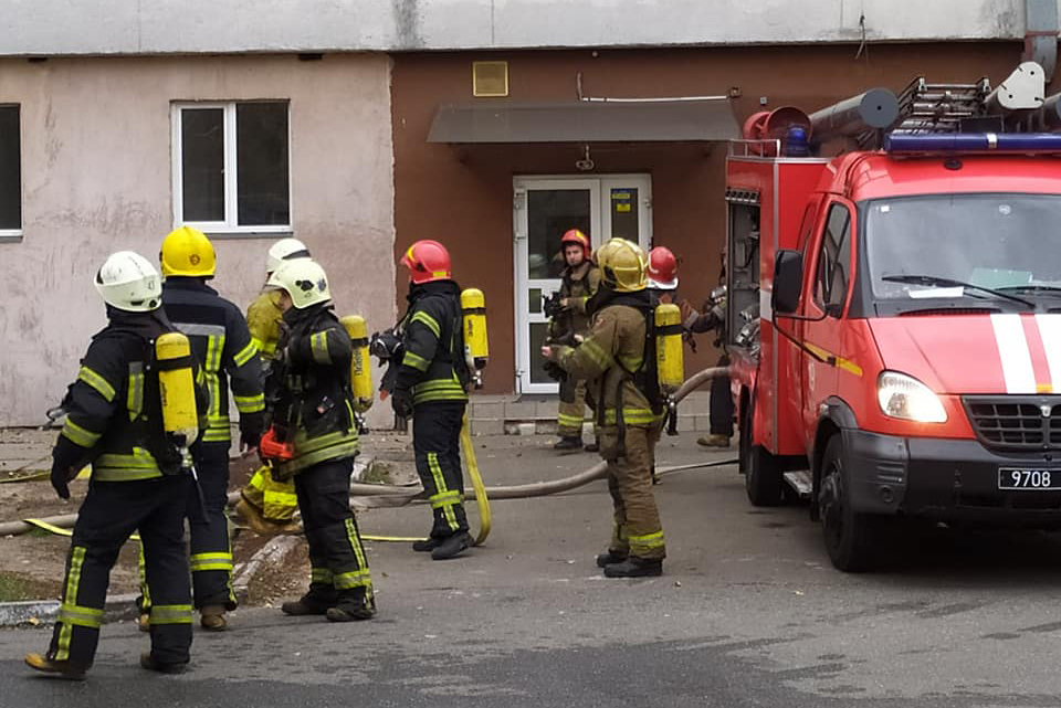 В Киеве пациент поджег больницу