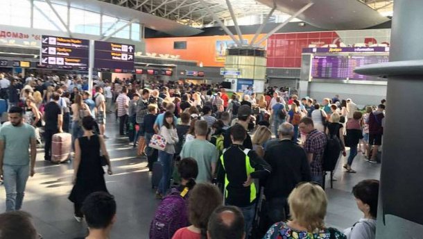 В аэропорту "Борисполь" увеличилось количество пассажиров