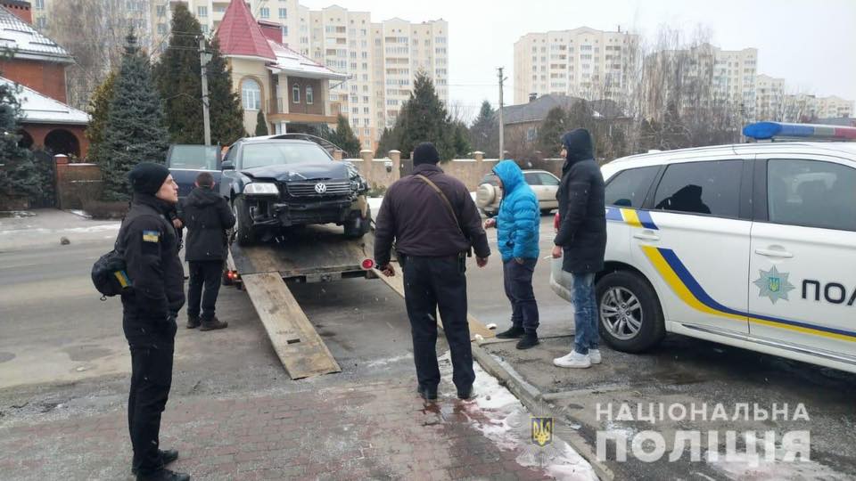 Под Киевом совершено нападение на полицейских