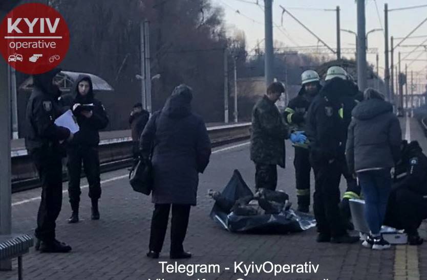 На железнодорожной станции в Киеве нашли труп