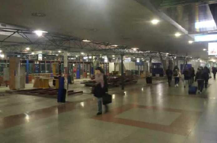 Столичный вокзал зачищают от МАФов