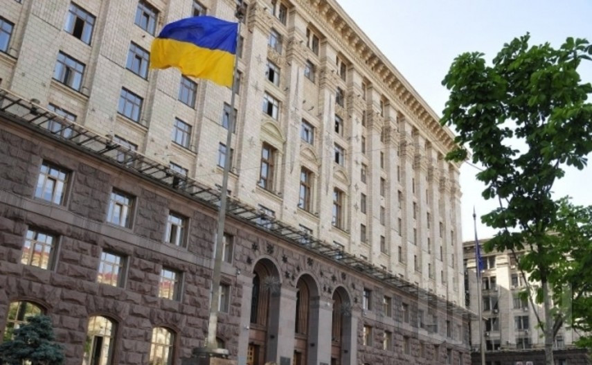 У киевской мэрии нет денег на монумент Соборности Украины