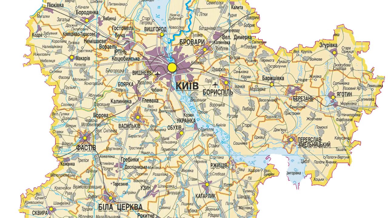 Карта тамбовской области с населенными пунктами и дорогами