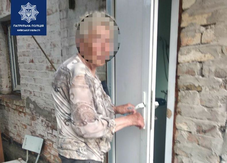 В Борисполе нашли женщину без памяти