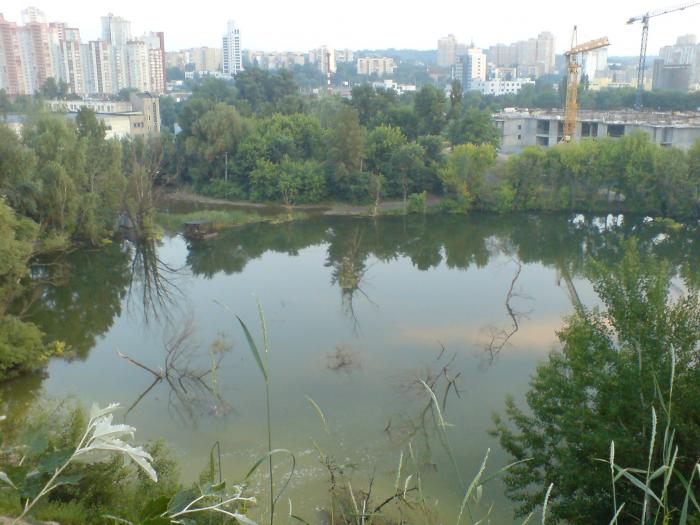 В Киеве реконструируют озеро Глинка