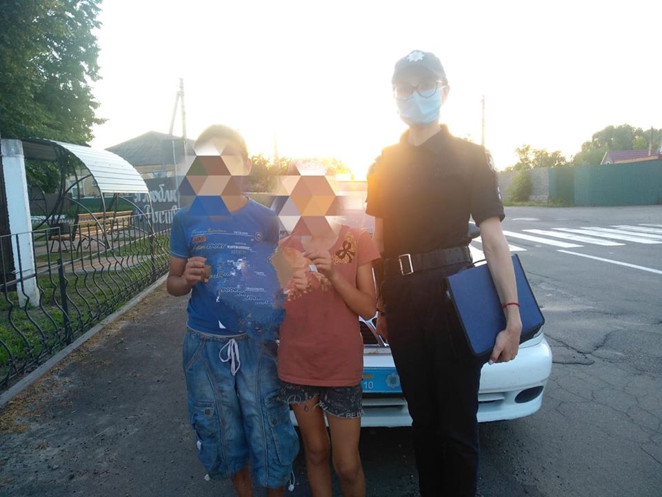 Под Киевом полиция прочесала окрестности в поисках детей