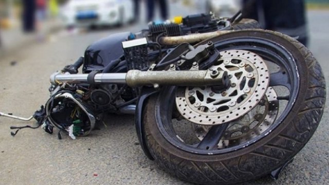 На трассе Киев-Чернигов разбился мотоциклист (видео)
