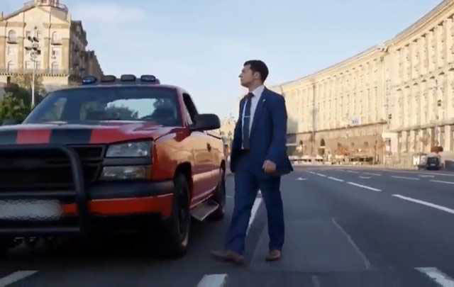 В Киеве продают машину Зеленского