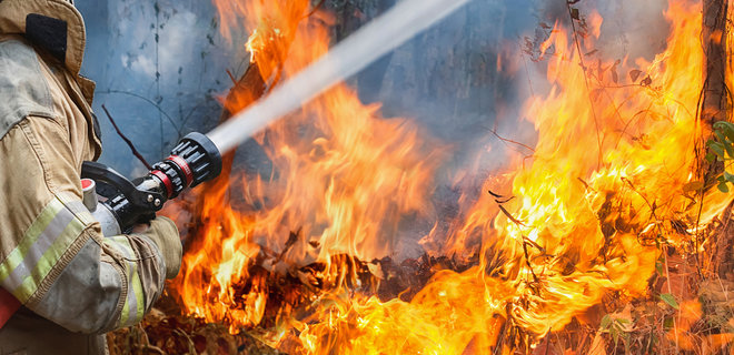 Под Киевом горела свалка накануне проверки