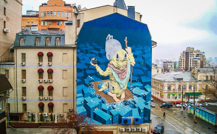 В Киеве начнут рекламировать уличное искусство