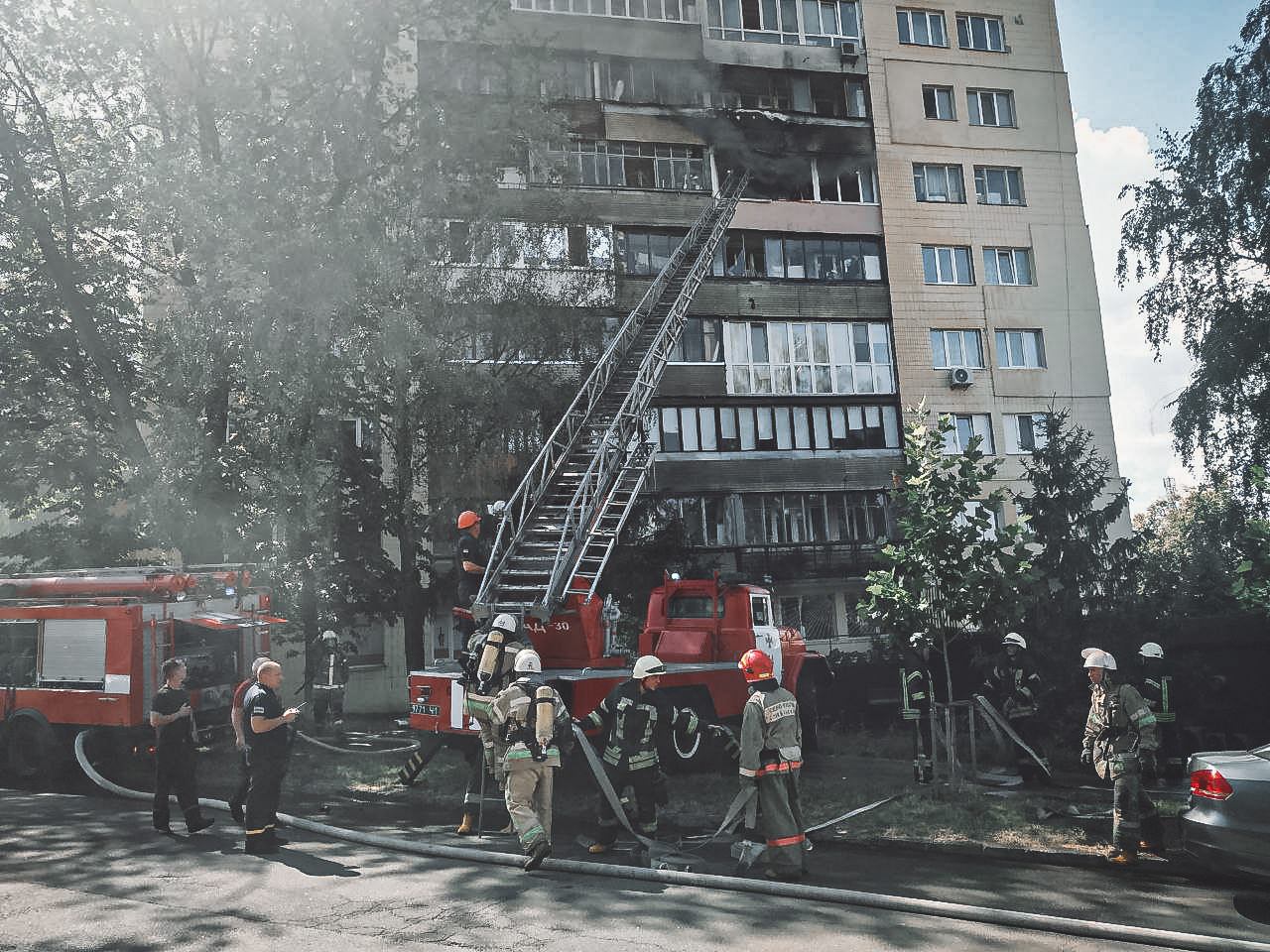 Киевлянка сгорела заживо в собственной квартире