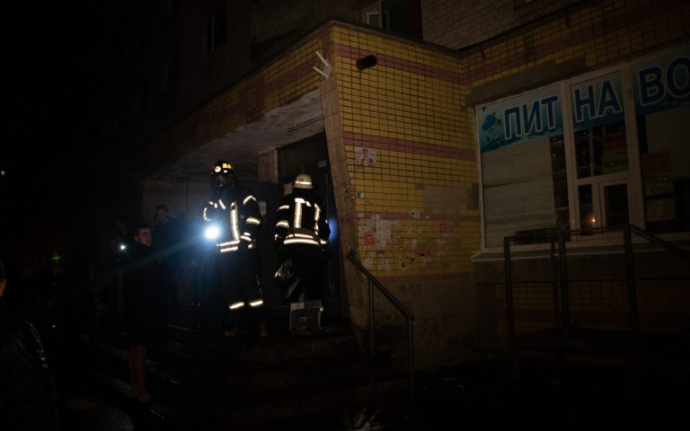 В Киеве загорелось общежитие НАУ