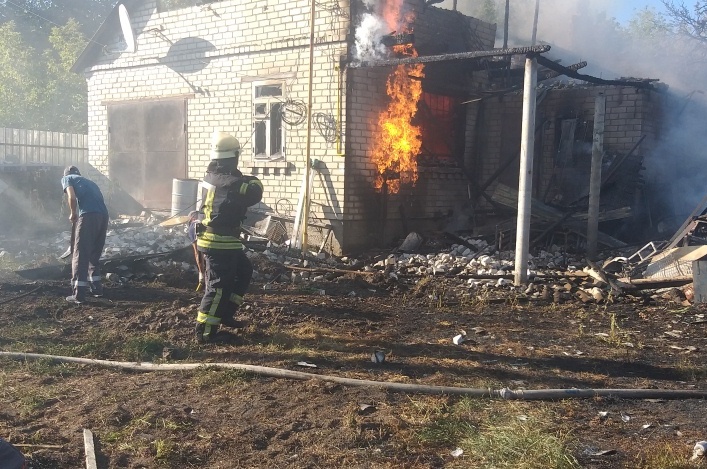 В частном доме под Киевом заживо сгорел мужчина