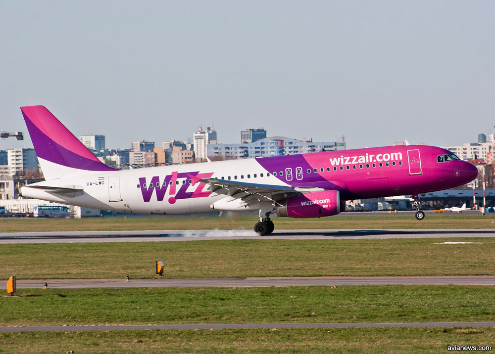 Wizz Air отменяет рейсы из Киева
