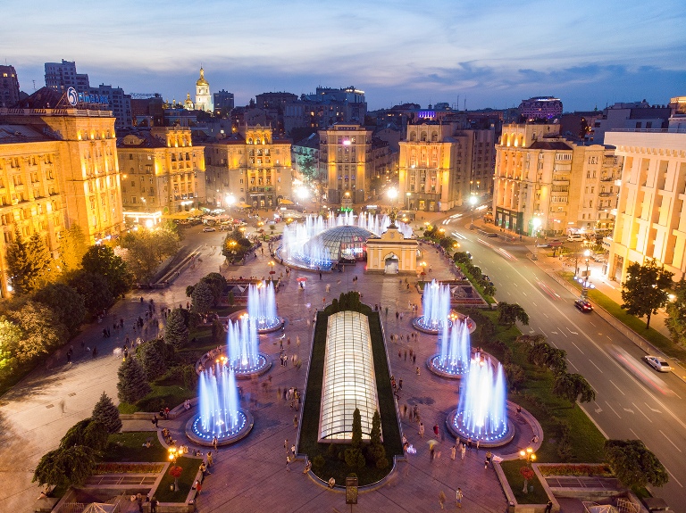 В Киеве закрывается сезон фонтанов