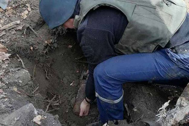 В Деснянском районе столицы обнаружено четыре снаряда