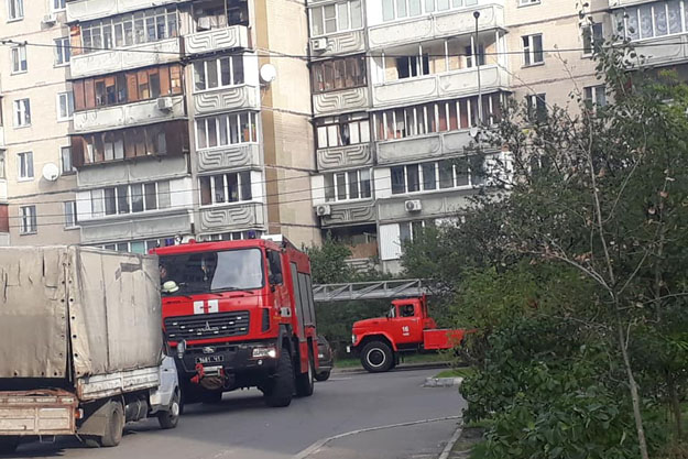 В Днепровском районе – ложный вызов на пожар