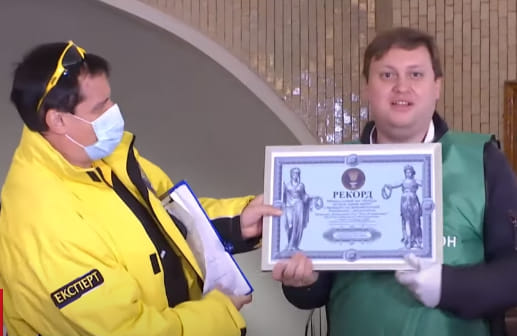 Киевлянин установил уникальный рекорд