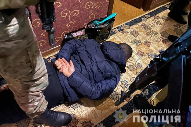 Полицейские Киевщины задержали поджигателя