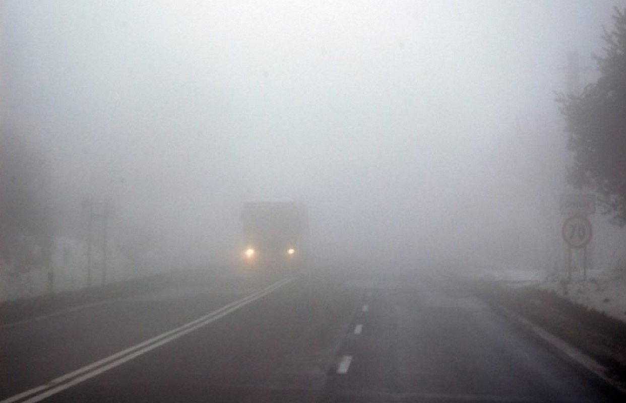 Киев накроет густой туман