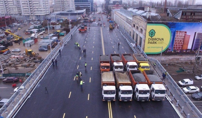 Когда закончится ремонт Шулявского путепровода