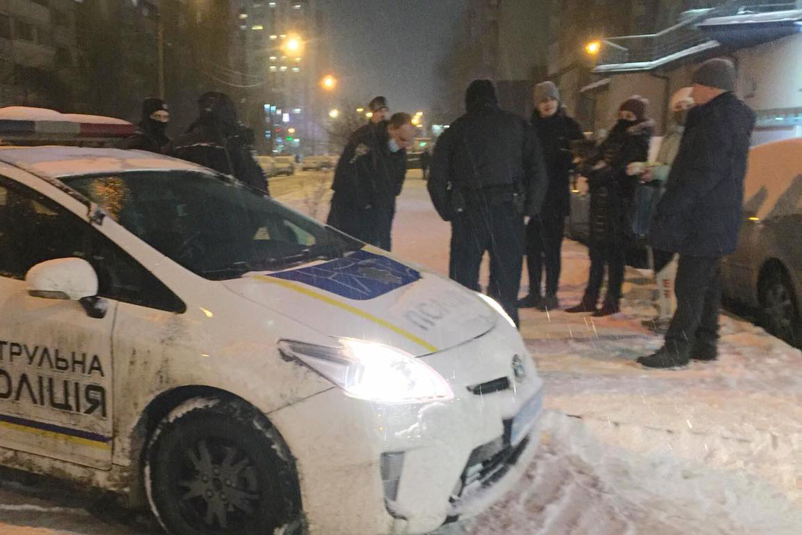 В Киеве произошла драка из-за парковки. Полиция предпочла не вмешиваться